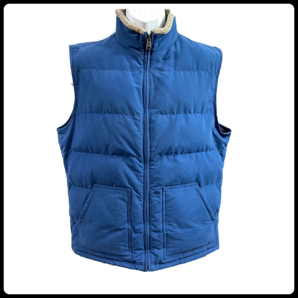 Lucky Brand Men’s Blue Puffer Vest